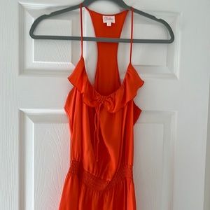 Lightly worn orange dress